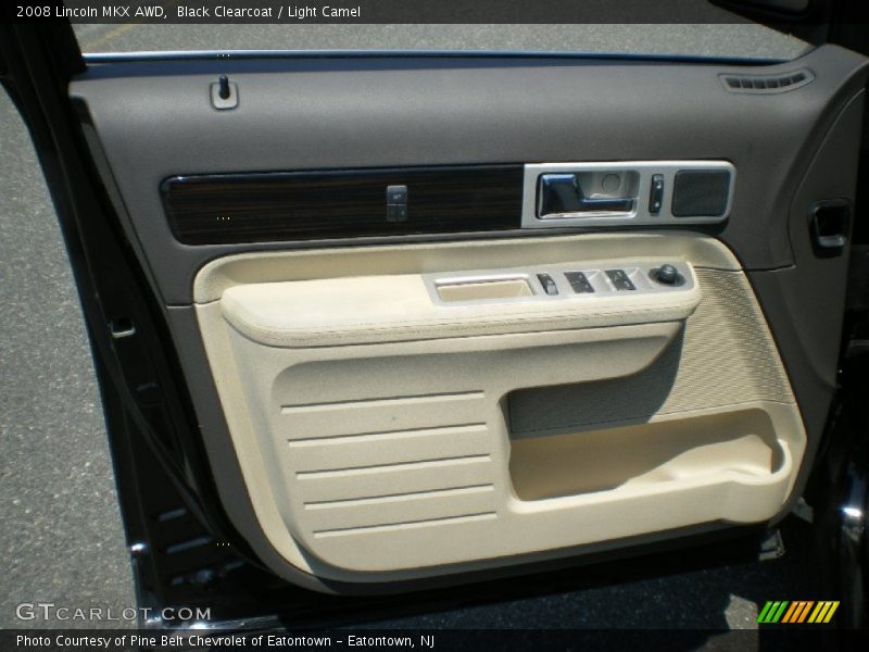 Black Clearcoat / Light Camel 2008 Lincoln MKX AWD