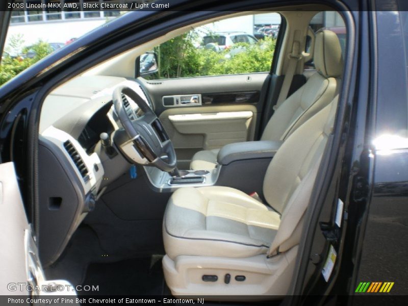 Black Clearcoat / Light Camel 2008 Lincoln MKX AWD