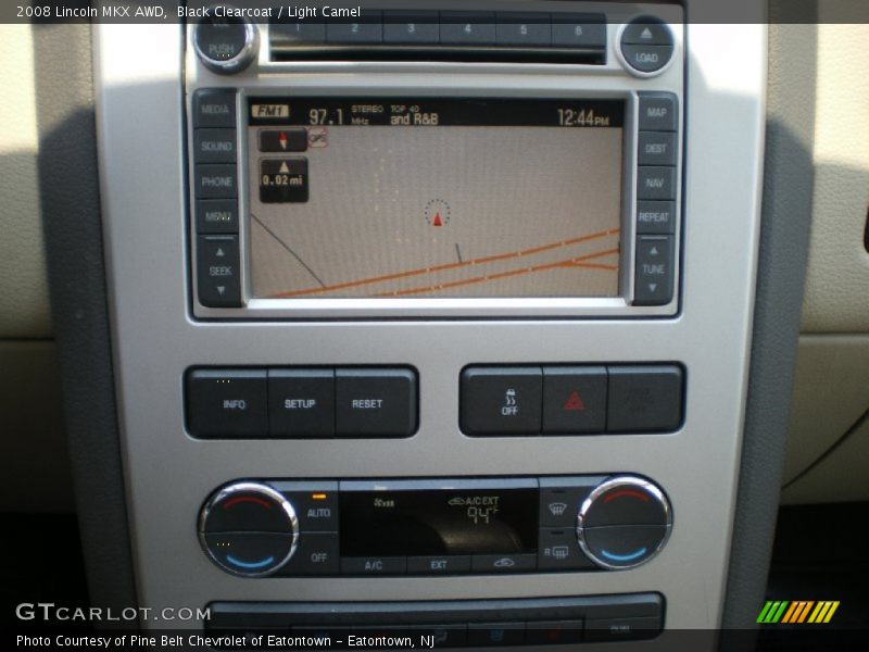 Black Clearcoat / Light Camel 2008 Lincoln MKX AWD