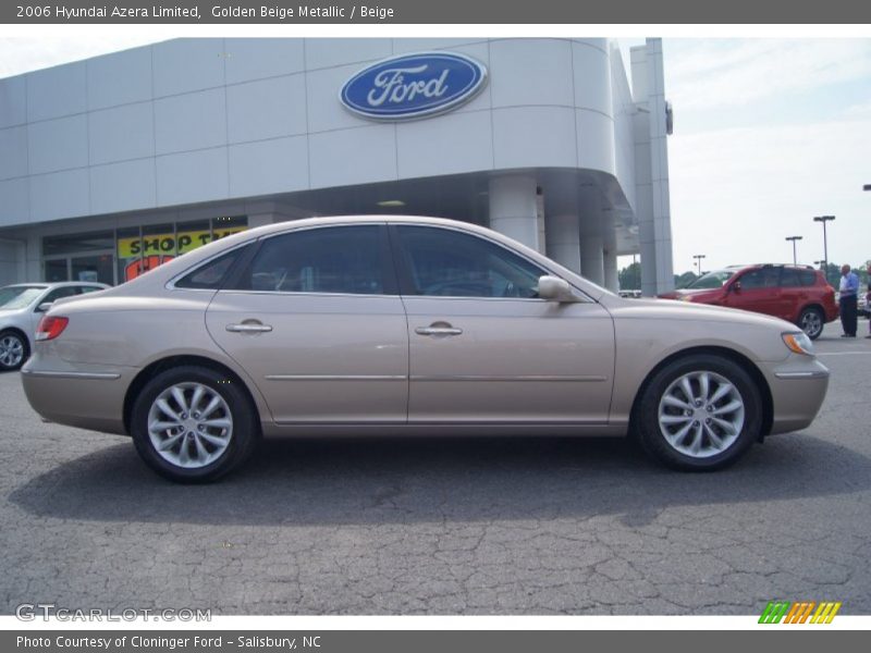 Golden Beige Metallic / Beige 2006 Hyundai Azera Limited