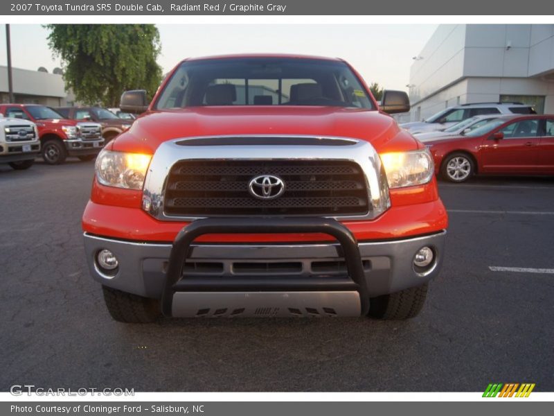 Radiant Red / Graphite Gray 2007 Toyota Tundra SR5 Double Cab