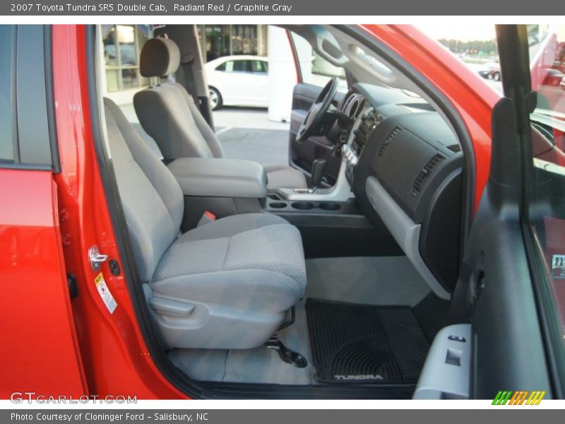 Radiant Red / Graphite Gray 2007 Toyota Tundra SR5 Double Cab