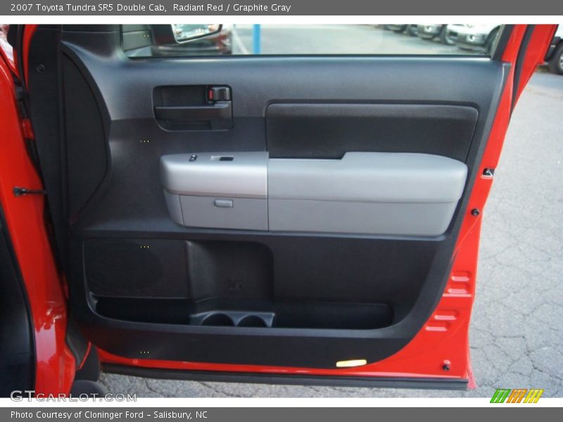 Radiant Red / Graphite Gray 2007 Toyota Tundra SR5 Double Cab