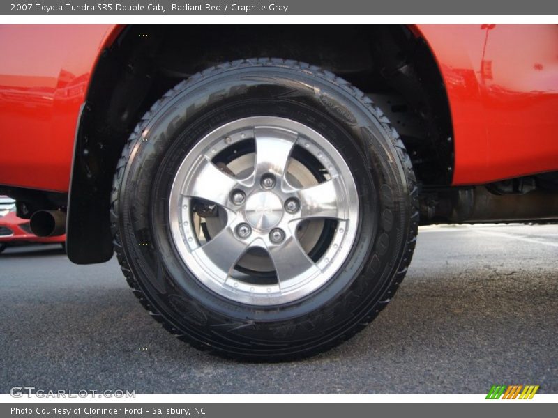 Radiant Red / Graphite Gray 2007 Toyota Tundra SR5 Double Cab