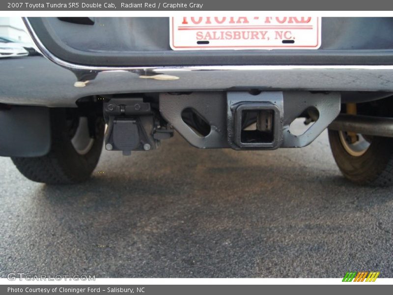Radiant Red / Graphite Gray 2007 Toyota Tundra SR5 Double Cab