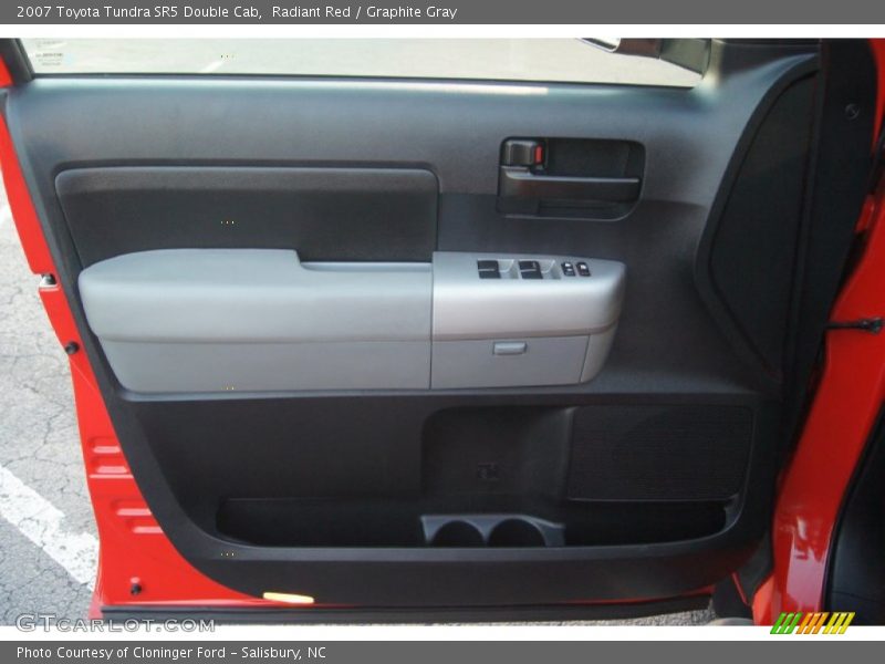 Radiant Red / Graphite Gray 2007 Toyota Tundra SR5 Double Cab