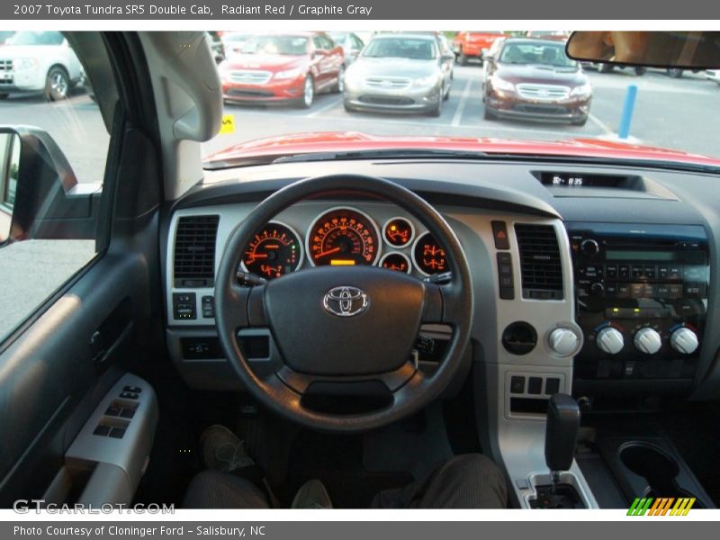 Radiant Red / Graphite Gray 2007 Toyota Tundra SR5 Double Cab