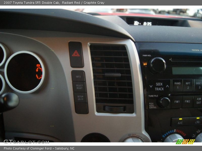 Radiant Red / Graphite Gray 2007 Toyota Tundra SR5 Double Cab