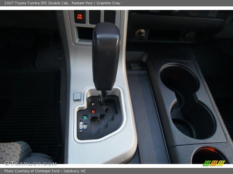 Radiant Red / Graphite Gray 2007 Toyota Tundra SR5 Double Cab