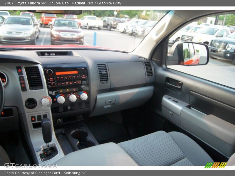 Radiant Red / Graphite Gray 2007 Toyota Tundra SR5 Double Cab