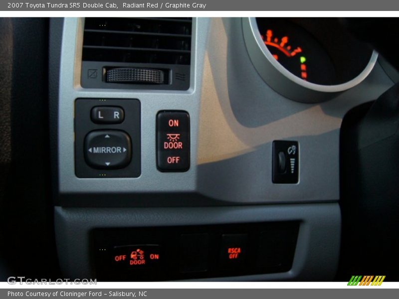 Radiant Red / Graphite Gray 2007 Toyota Tundra SR5 Double Cab
