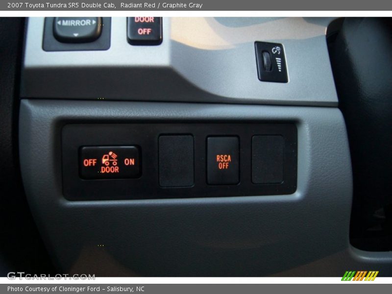 Radiant Red / Graphite Gray 2007 Toyota Tundra SR5 Double Cab