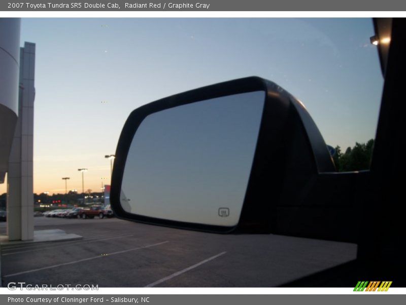 Radiant Red / Graphite Gray 2007 Toyota Tundra SR5 Double Cab
