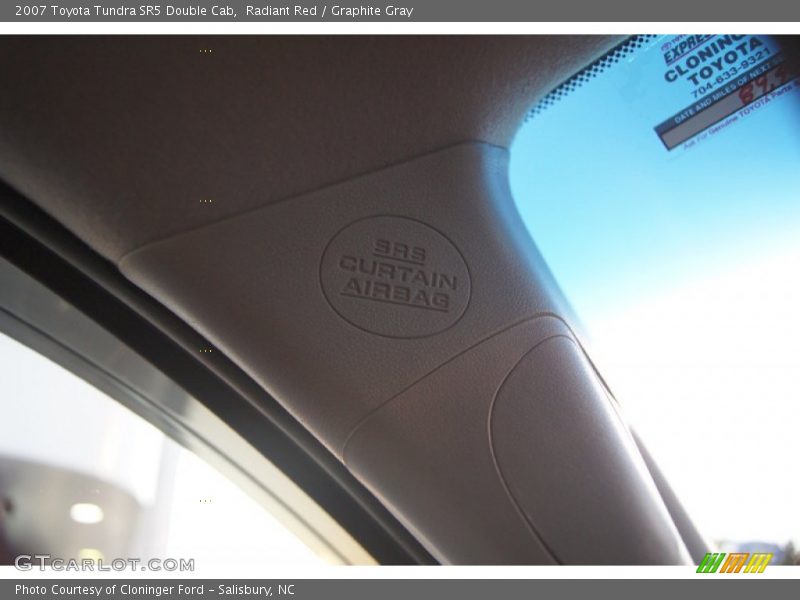 Radiant Red / Graphite Gray 2007 Toyota Tundra SR5 Double Cab
