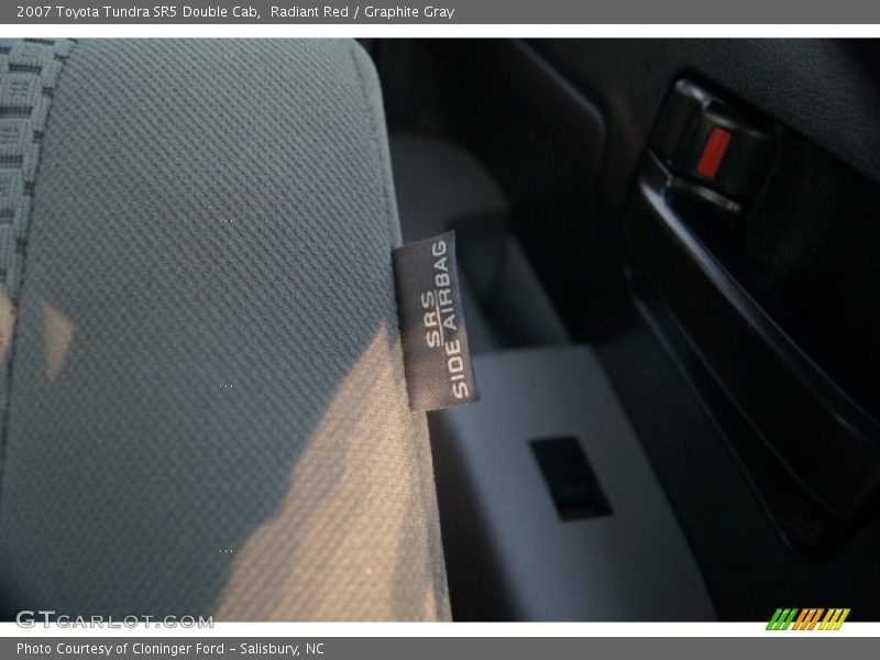 Radiant Red / Graphite Gray 2007 Toyota Tundra SR5 Double Cab