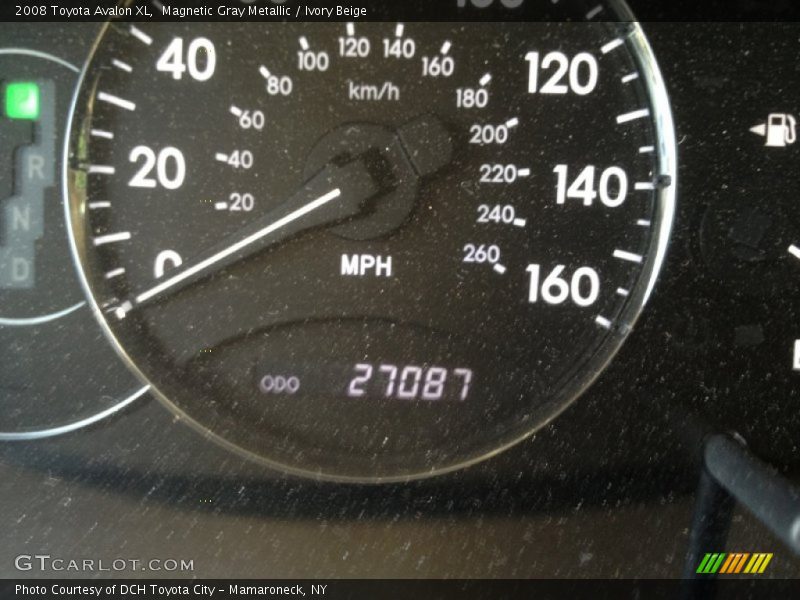 Magnetic Gray Metallic / Ivory Beige 2008 Toyota Avalon XL