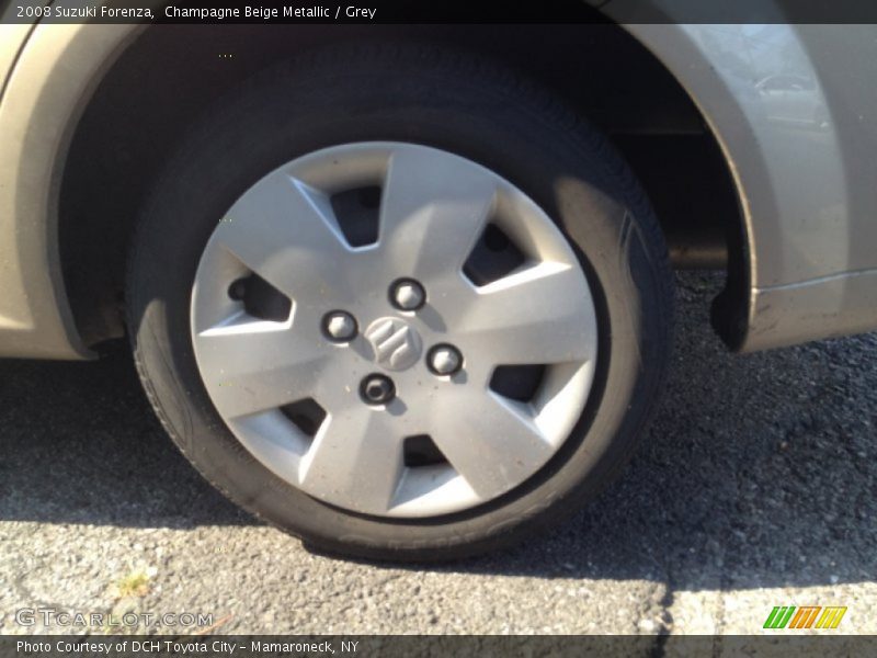 Champagne Beige Metallic / Grey 2008 Suzuki Forenza