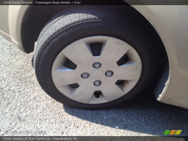 Champagne Beige Metallic / Grey 2008 Suzuki Forenza