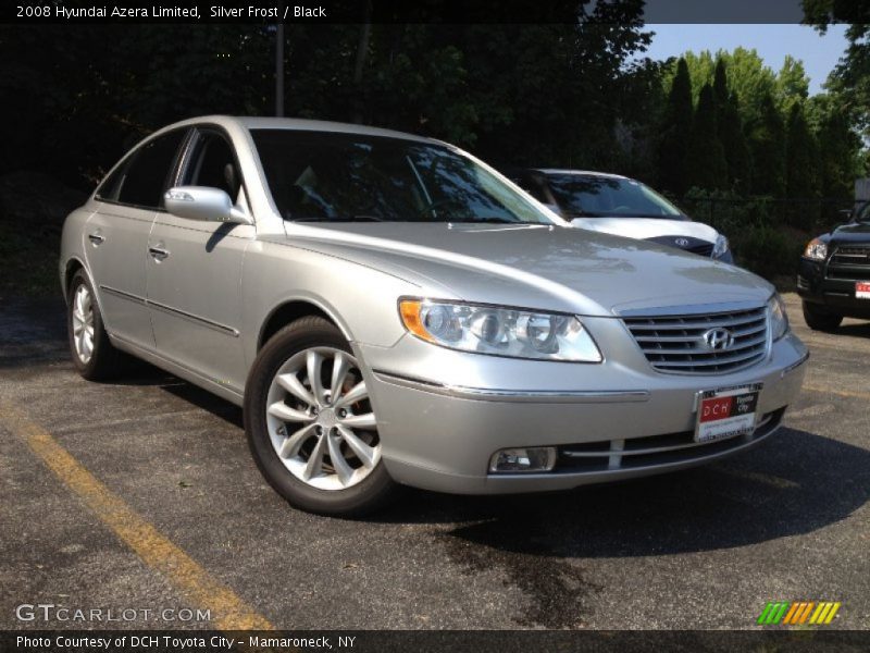 Silver Frost / Black 2008 Hyundai Azera Limited