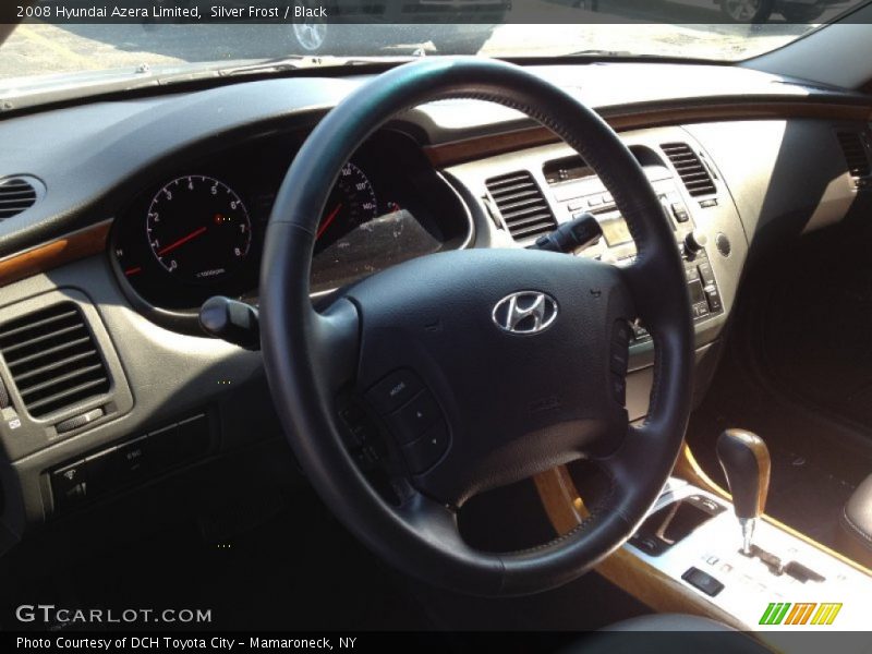 Silver Frost / Black 2008 Hyundai Azera Limited