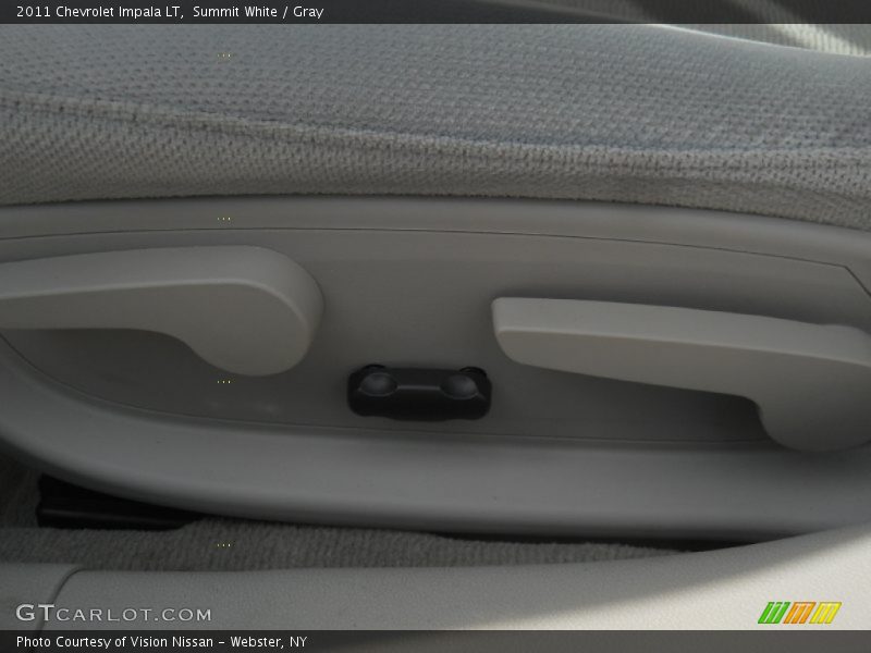Summit White / Gray 2011 Chevrolet Impala LT