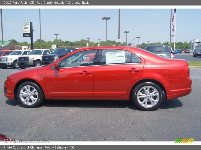  2012 Fusion SE Red Candy Metallic