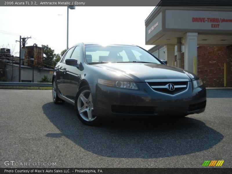 Anthracite Metallic / Ebony 2006 Acura TL 3.2