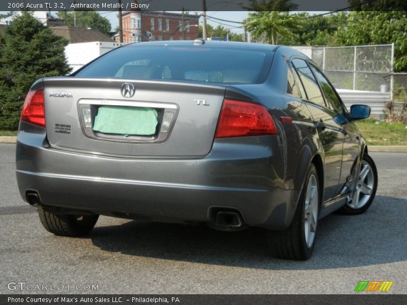 Anthracite Metallic / Ebony 2006 Acura TL 3.2