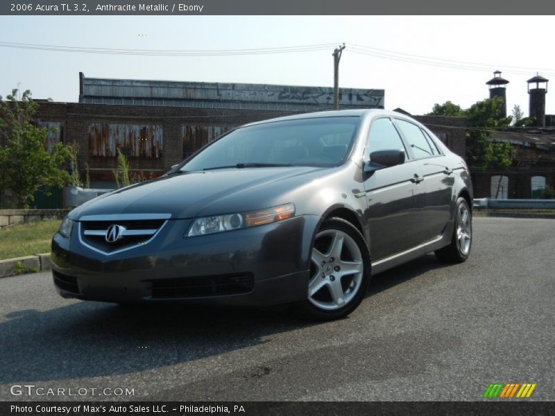 Anthracite Metallic / Ebony 2006 Acura TL 3.2