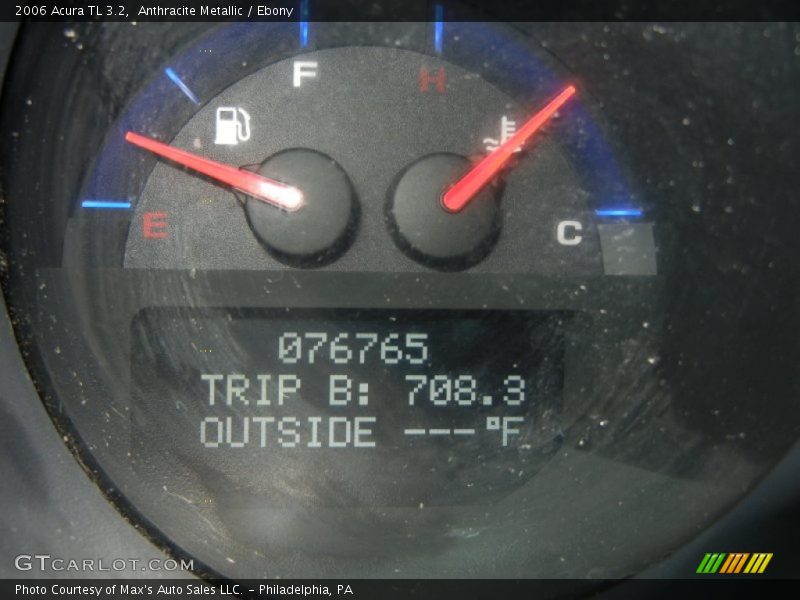 Anthracite Metallic / Ebony 2006 Acura TL 3.2