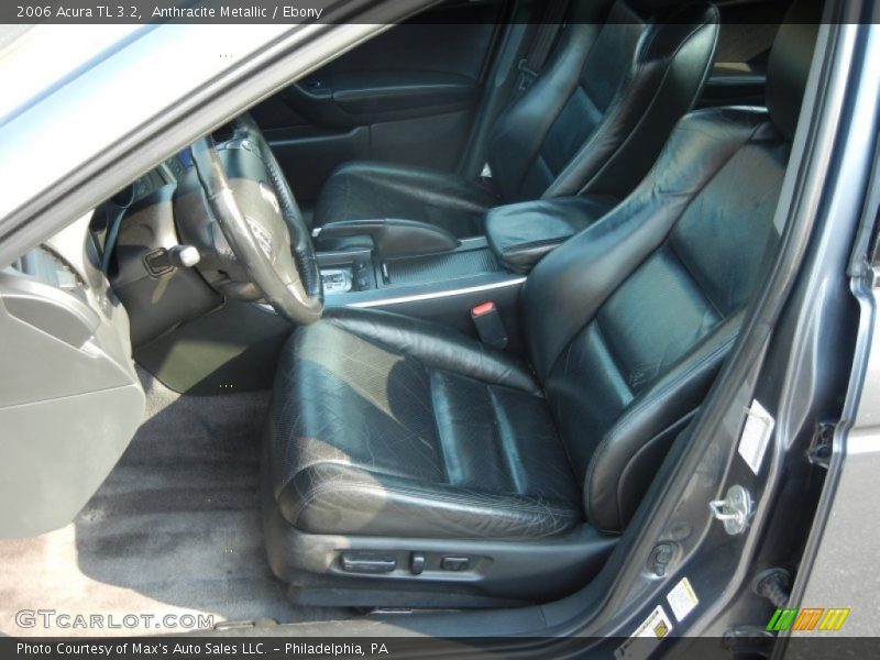 Anthracite Metallic / Ebony 2006 Acura TL 3.2