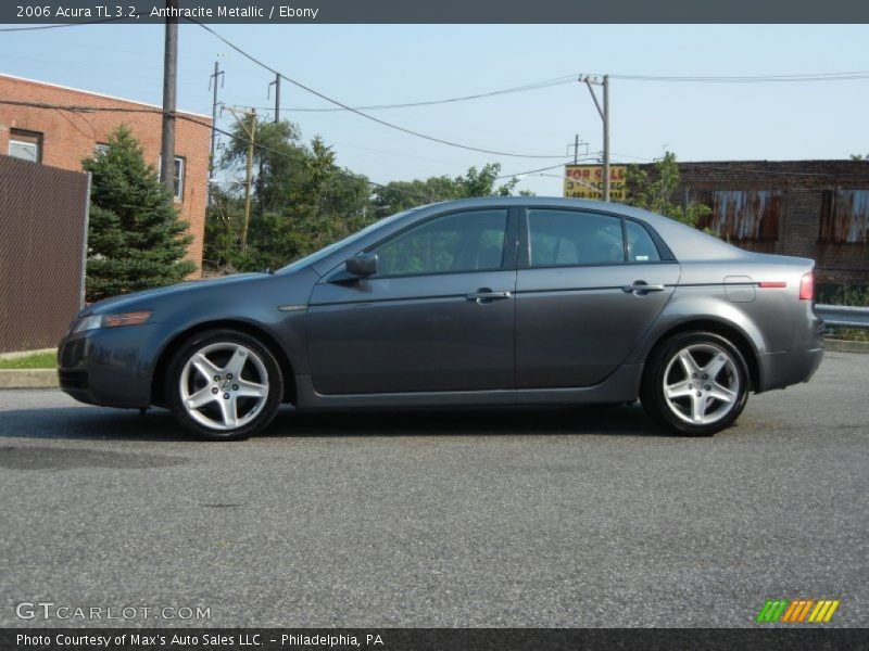 Anthracite Metallic / Ebony 2006 Acura TL 3.2