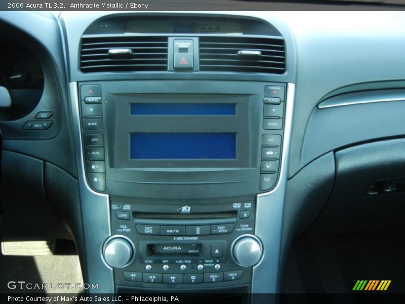 Anthracite Metallic / Ebony 2006 Acura TL 3.2