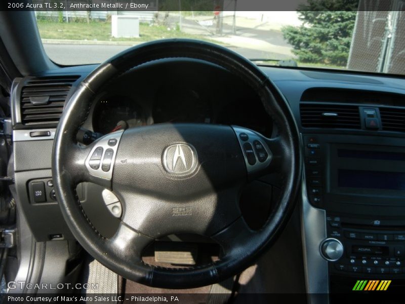 Anthracite Metallic / Ebony 2006 Acura TL 3.2