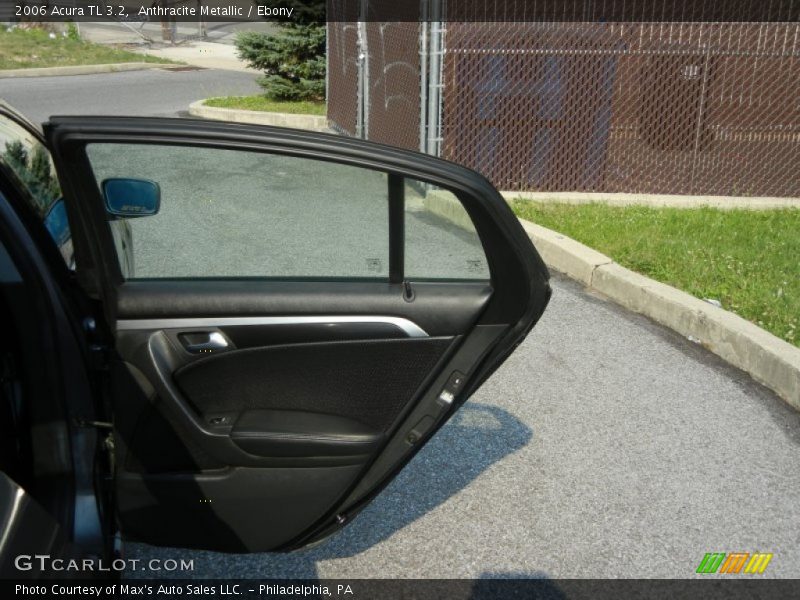 Anthracite Metallic / Ebony 2006 Acura TL 3.2