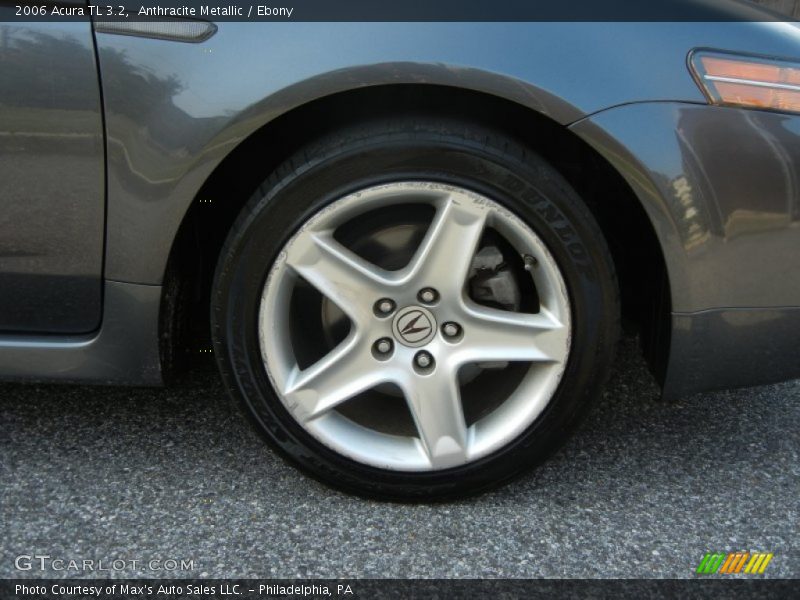 Anthracite Metallic / Ebony 2006 Acura TL 3.2