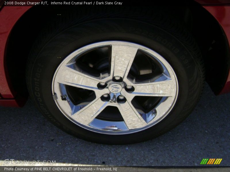 Inferno Red Crystal Pearl / Dark Slate Gray 2008 Dodge Charger R/T