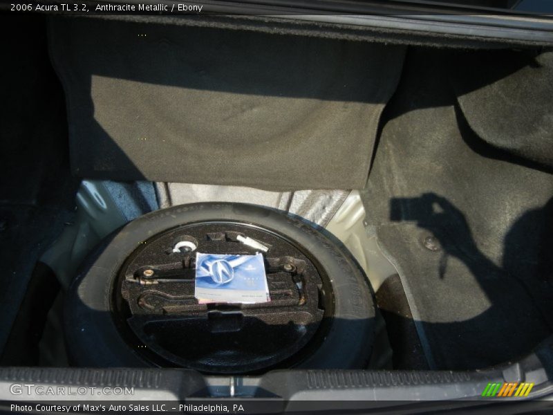 Anthracite Metallic / Ebony 2006 Acura TL 3.2