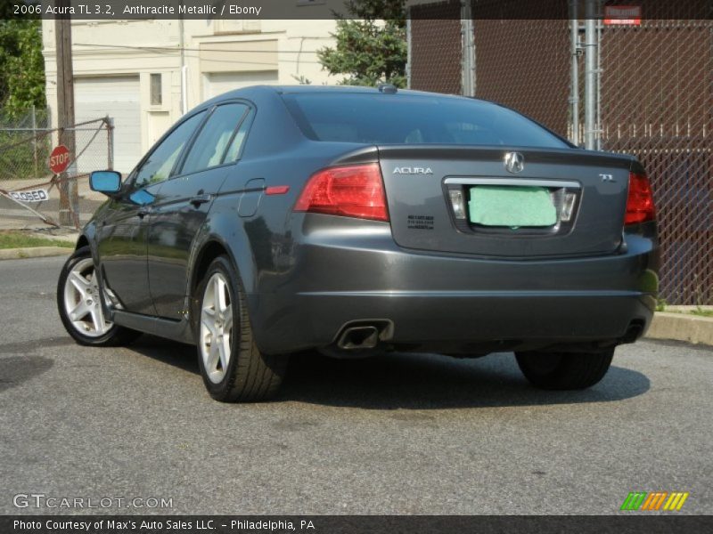Anthracite Metallic / Ebony 2006 Acura TL 3.2