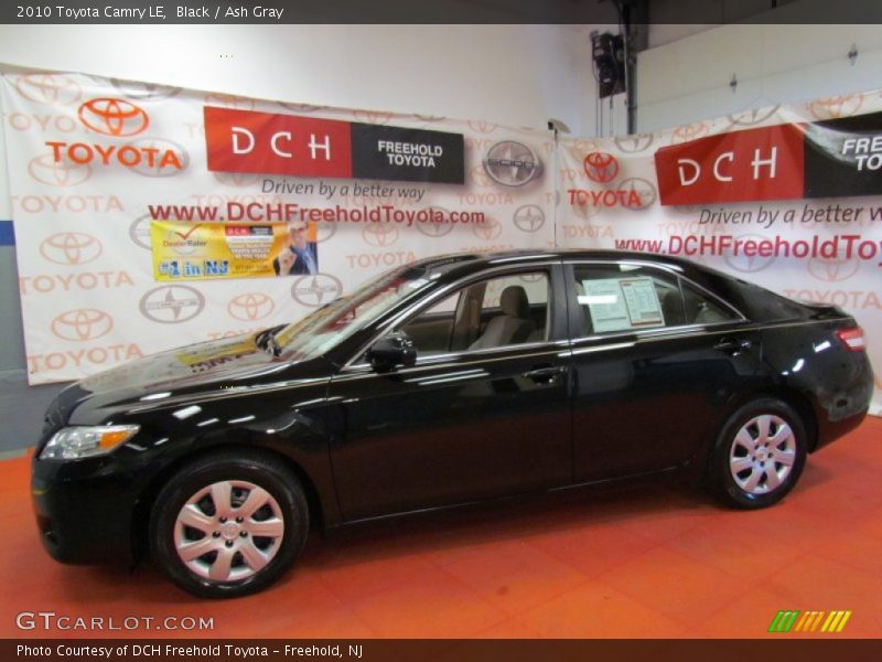 Black / Ash Gray 2010 Toyota Camry LE