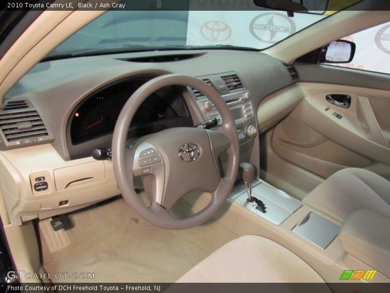 Black / Ash Gray 2010 Toyota Camry LE