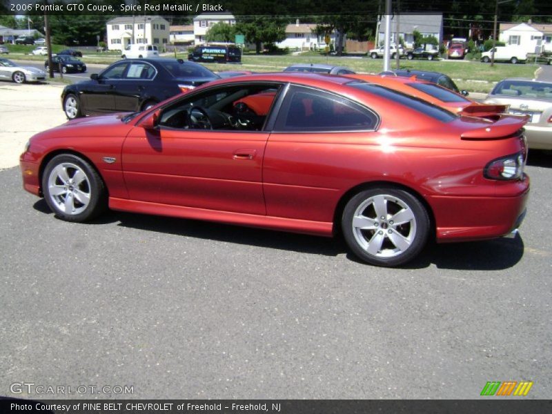 Spice Red Metallic / Black 2006 Pontiac GTO Coupe