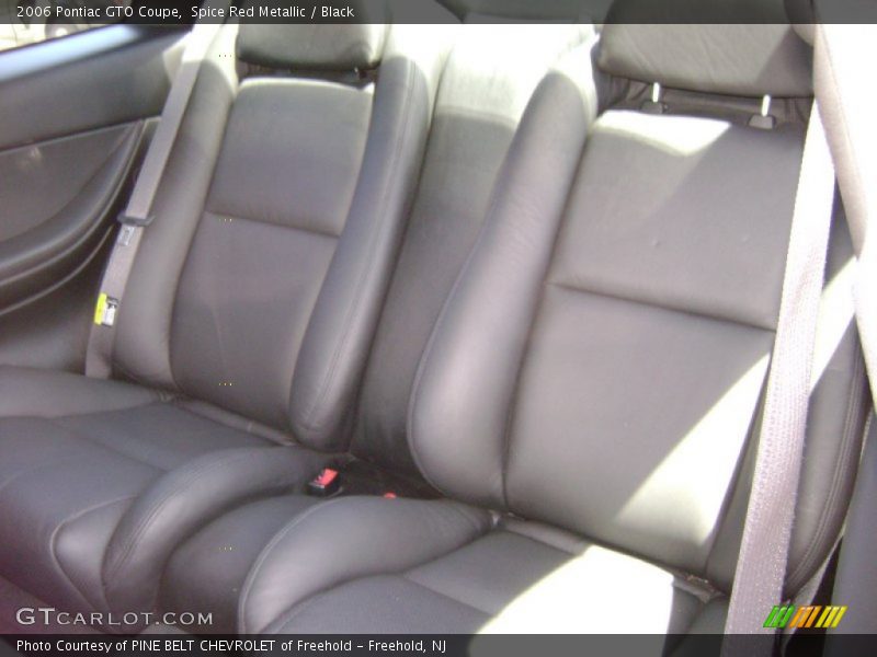 Spice Red Metallic / Black 2006 Pontiac GTO Coupe