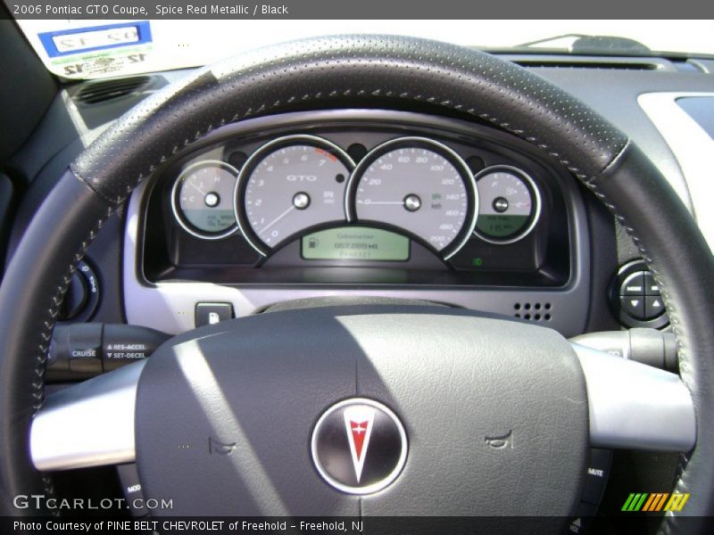 Spice Red Metallic / Black 2006 Pontiac GTO Coupe