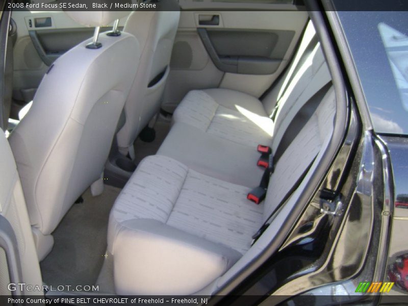 Black / Medium Stone 2008 Ford Focus SE Sedan