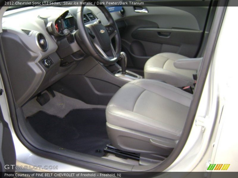 Silver Ice Metallic / Dark Pewter/Dark Titanium 2012 Chevrolet Sonic LTZ Sedan