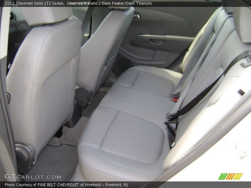 Silver Ice Metallic / Dark Pewter/Dark Titanium 2012 Chevrolet Sonic LTZ Sedan
