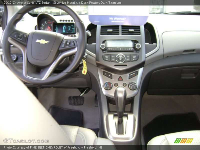 Silver Ice Metallic / Dark Pewter/Dark Titanium 2012 Chevrolet Sonic LTZ Sedan