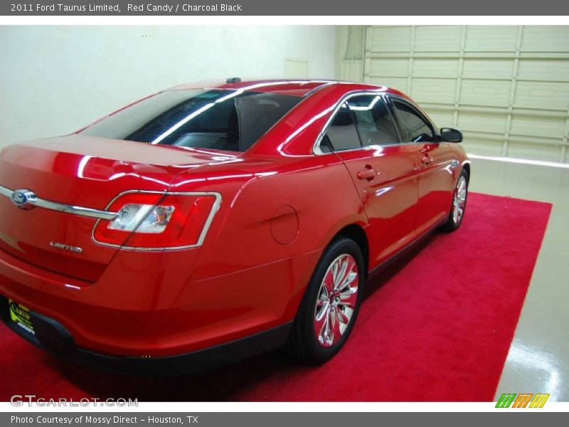 Red Candy / Charcoal Black 2011 Ford Taurus Limited