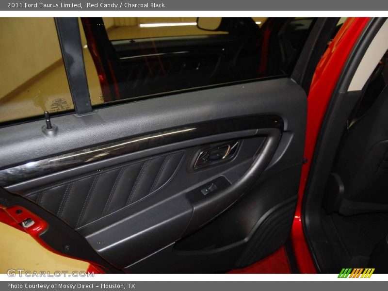 Red Candy / Charcoal Black 2011 Ford Taurus Limited